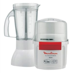 قطاعة لا مولونت 800 وات 250 مل مع خلاط من مولونيكس Moulinex AR6801EG Chopper La Moulinette – 800W, 250ML, Blender