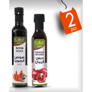 Choice دبس الرمان – 350 مل+صويا صوص غامق – 500مل
