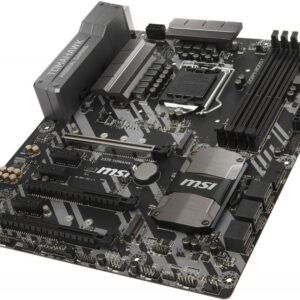 MSI Z370 TOMAHAWK LGA1151/Intel Z370/DDR4/2-Way CrossFireX/SATA3&USB3.1/M.2/A&GbE/ATX Motherboard