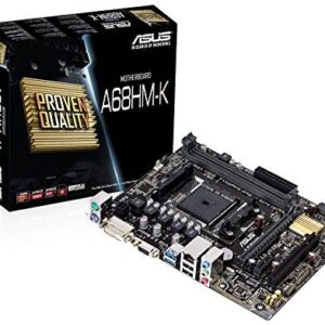 لوحة جهاز سطح المكتب اسوس ASUS Motherboard A68HM-K، اف ام 2+، دي دي ار 3، PCI-Express