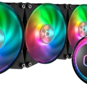 Cooler Master Master Liquid ML360R ARGB AIO CPU Liquid Cooler Robust Sleeved FEP Tubing Triple 120mm ARGB Air Balance MF120R Fans