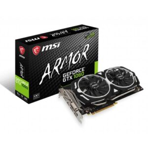 MSI GeForce GTX 1060 DirectX 12 GTX 1060 ARMOR 6G OCV1 6GB Video Card