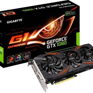 بطاقة رسومات جيجابايت جيفورس GTX 1080 اصدار كسر سرعة المعالج جي دي دي ار 5 بسعة 8 جيجا