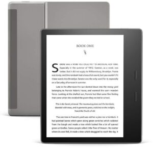 All-New Kindle Oasis (الجيل العاشر) الجديد – شاشة عالية الدقة 7 انش، مقاوم للماء ، سعة داخلية 8 جيجابايت، شبكة واي فاي، جرافيت