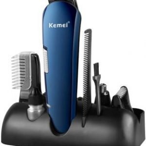 Kemei KM-550 هديه ماكينة حلاقة 8 في 1 ماكينة متعددى الاستخدامات + حقيبة