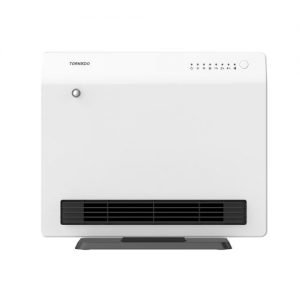 دفاية كهربائية سيراميك تورنيدو 1500 وات لمساحة 12 متر لون أبيض مزودة بريموت كنترول TORNADO TPH-1500W