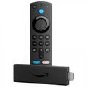 Fire TV Stick 4K عصا فاير تي في بدقة 4K مع جهاز تحكم عن بعد أليكسا للتحكم في الصوت أسود