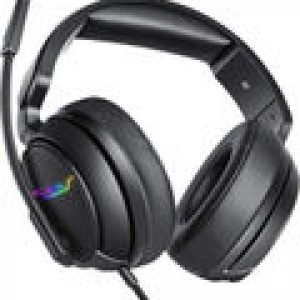 V20 7.1 High End Backlight Gaming Headset For PC- USB -Black