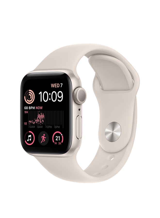 سعر ومواصفات Apple Watch SE- 40 mm GPS ساعة ابل اصدار اس اي سيليكون بنظام  تحديد المواقع وشاشة رتينا | تسعيرة دوت كوم