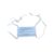 100% Polypropylene Medical Mask – 3 Layers – Tie On – 50 Pcs – Blue