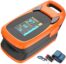 Fingertip Pulse Oximeter - Orange