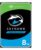 سيجيت، Seagate SkyHawk ST8000VX0022، قرص صلب داخلي 8 تيرا، اس ايه تي ايه 6 جيجا/بالدقيقة، ذاكرة 256 جيجا، 3.5 انش