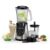 خلاط زجاجي مع مطحنة ومفرمة 600 واط من بلاك اند ديكر – ابيض واسود،Black & Decker BX600G-B5