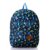 Activ Colorful Cycling Pattern Backpack – Navy Blue , Lime & Orange