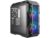 Cooler Master MasterCase H500M ATX Mid-Tower w/ 4x Side Tempered Glass Panels, Type-C I/O Panel, 2x Vertical GPU Card PCI Slots & 2x 200mm ARGB Fans w/ARGB Controller