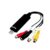 EasyCap USB 2.0 Audio Video VHS وصلة إيزي كاب بطاقة فيديو إكسبريس 4غيغابايت