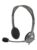 Logitech H110  سماعة H110 سماعات ستيريو داخل الأذن سلكي ستيريو للراس H110 من لوجيتك فضي