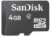 ذاكرة microSD بحجم 4جيجابايت