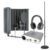 SE Electronics X1 S Vocal Bundle – إس إي إلكترونيكس مجموعة تسجيل الصوت X1 S مكونة من ميكروفون، حامل مانع الإهتزاز، مرشح بوب عازل للضوضاء