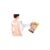 Shoulder & Back Support – White