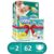 Stretch Diapers – Size 2 – 60 Pcs + 2 Free