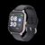 اي اكس اي يو ساعة ذكية شريط سيليكون متوافقة مع اندرويد و اي او اس,اسود – T55 smart watch