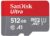 سانديسك بطاقة ذاكرة متوافقة مع متعدد – بطاقات مايكرو اس دي ذات سعة عالية – 512 جيجابايت SDSQUAR-512G-GN6MN